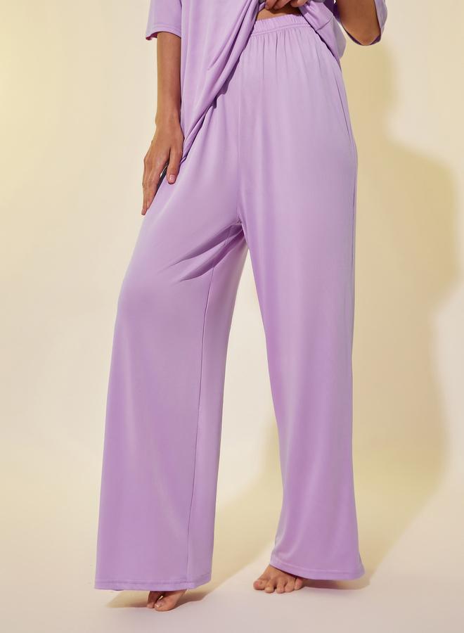 Take Two Graphic Print Oversize T-Shirt and Pyjama Set - Image 4