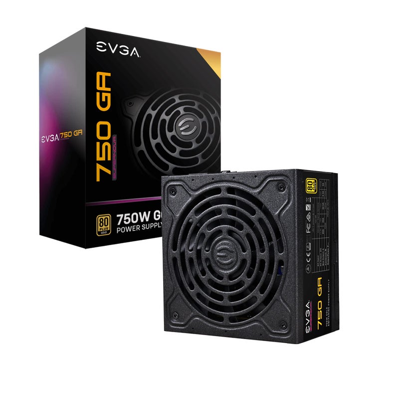 مزود طاقة EVGA Super Nova 750 Ga 80 Plus Gold بقوة 750 واط ووحدات كاملة