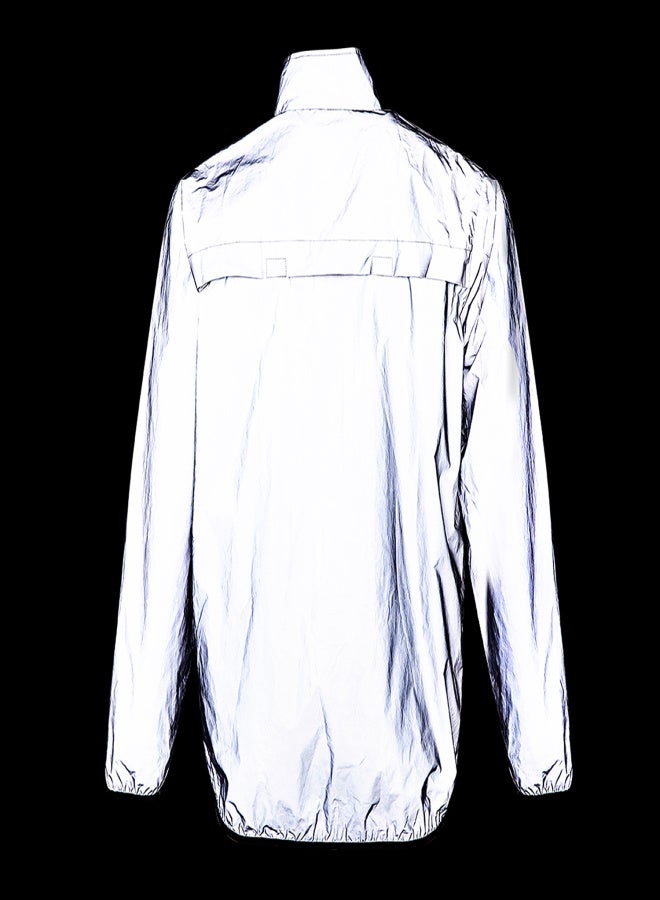 WOSAWE High Visibility Reflective Jacket Coat Waterproof Windproof Outdoor Night Sports Running Cycling Jacket - Image 5