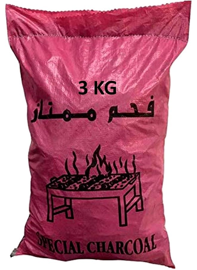 GO2CAMPS GO2CAMPS Premium BBQ Hardwood Charcoal 3 kg  - Image 1
