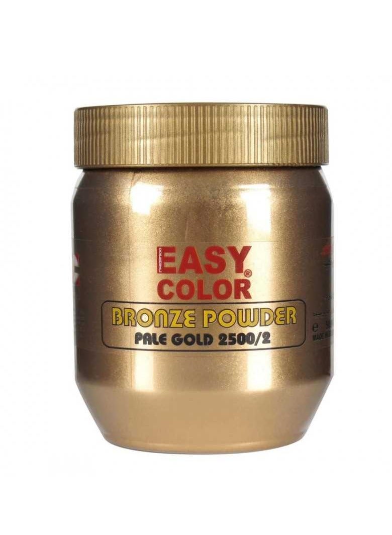 Easy Color Bronze Powder Pale Gold 2500/2 - 500ml  - Image 1