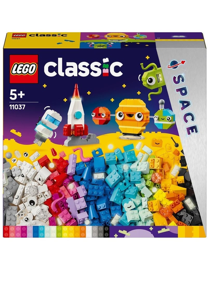 LEGO - Lego Classic Creative Space Planets 11037 Building Blocks Toy Set (450 Pieces) - Image 1