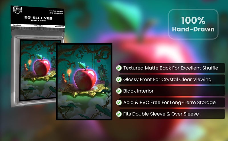 Realm Guard Princess Characters - 65ct Textured Matte TCG Card Art Sleeves (Poison Apple) - Image 4