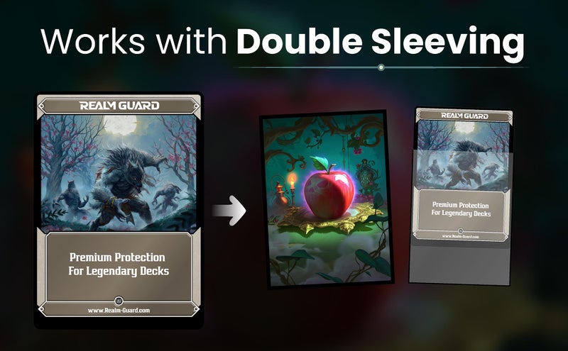 Realm Guard Princess Characters - 65ct Textured Matte TCG Card Art Sleeves (Poison Apple) - Image 3
