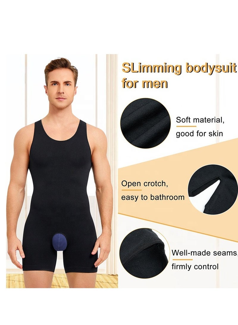 Generic Men's Sauna Sweat Suit | Weight Loss Shapewear Boxing Top Shirt Waist Jacket Trainer Workout Shaper Sweatsuit Long Sleeves Men Premium Shapewear Ideal for Boxing, High Intensity Training  - Image 3