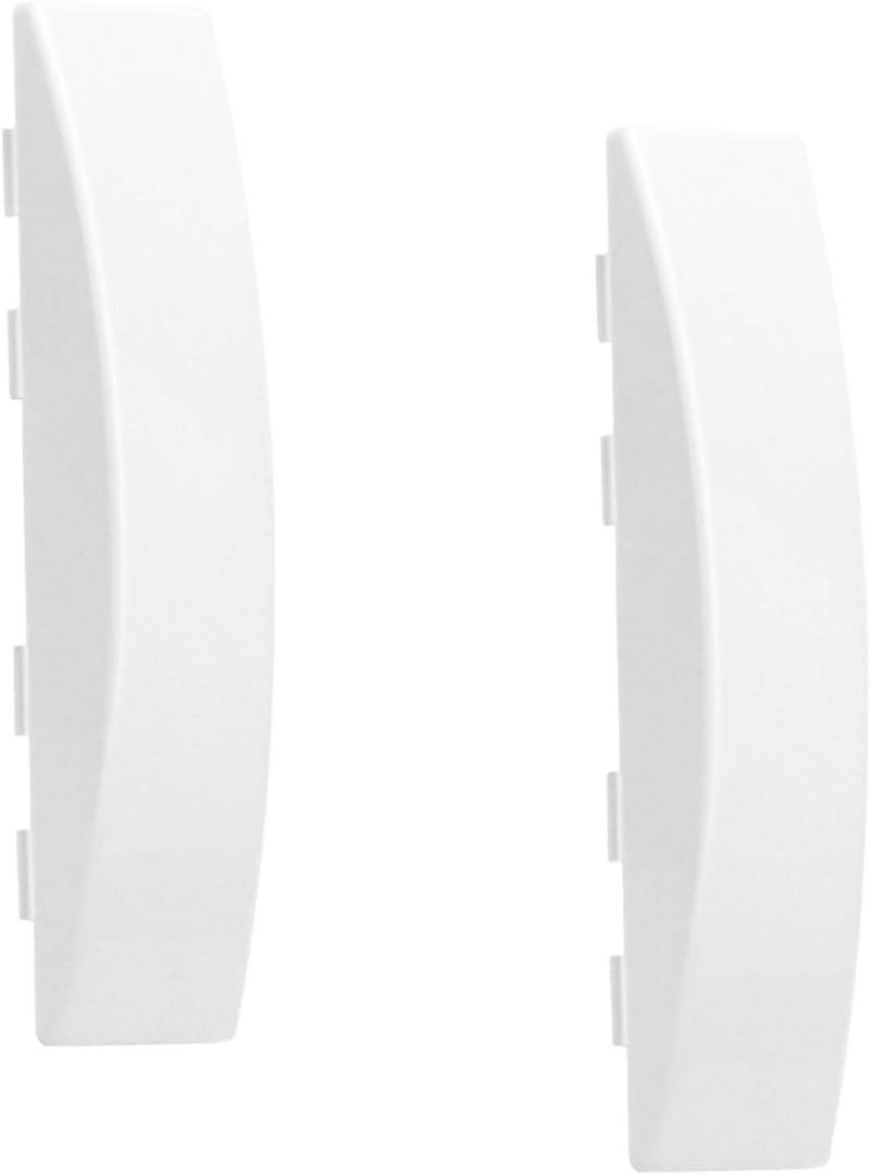 ANTOBLE Dryer Handles Replacement GUD27ESSMWW for GE Stackable Washer and Dryer Parts Door Handle GUD24ESSM1WW Laundry Center Combo WE01X30378 WE1M1068, 2 Pack - Image 1