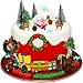 RAYNAG 16Piece Christmas Cake Toppers Mini Santa Reindeer Trees Gifts Ornaments for Christmas Birthday Parties - Image 2