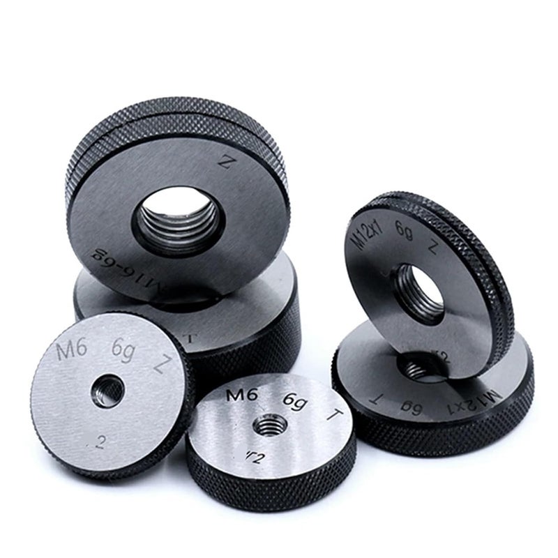 مجموعة مقياس الخيط الدائري M2x0.4 6g T Z مقياس سدادة أملس M1 M33 - Image 3