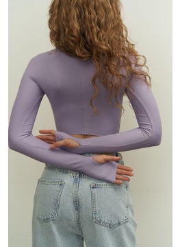 Mai Collection Biance Lilac Crop  - Image 5