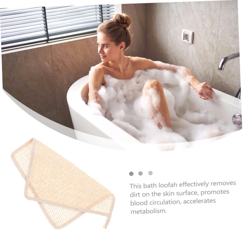 Exfoliating Bath Towel Soft Texture Shower Cloth For Body Scrubbing And Skin Care - Image 3