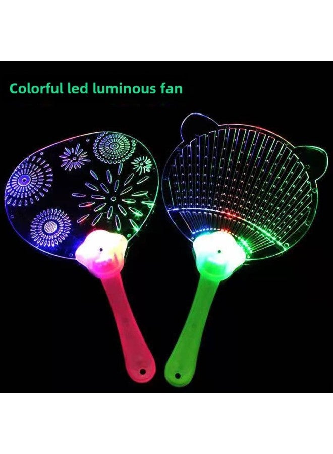 Loquat Luminous Fan Summer Night Market Square Stall Hot Supply Luminous Children's Toys Yiwu Small Commodities Stall-Color:Bees - Image 5