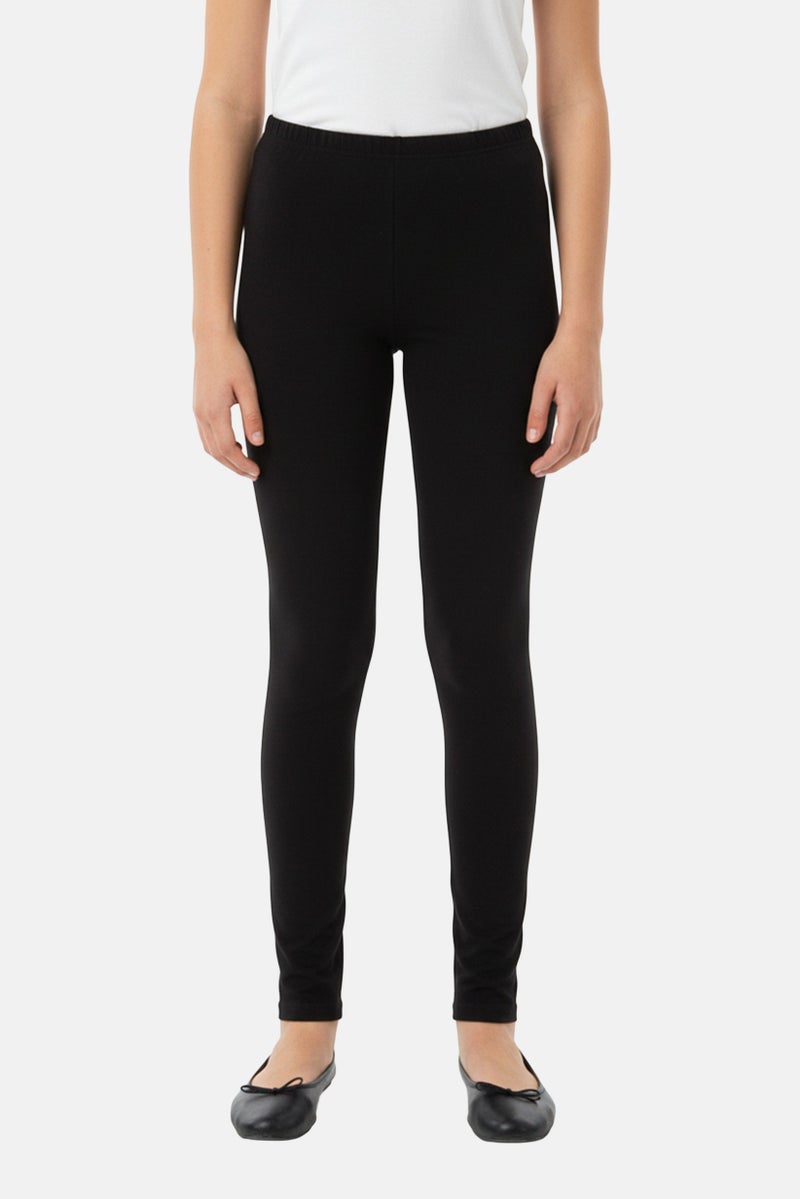 GAP Kids Girl 3 Pieces Plain Leggings, Multicolor - Image 1