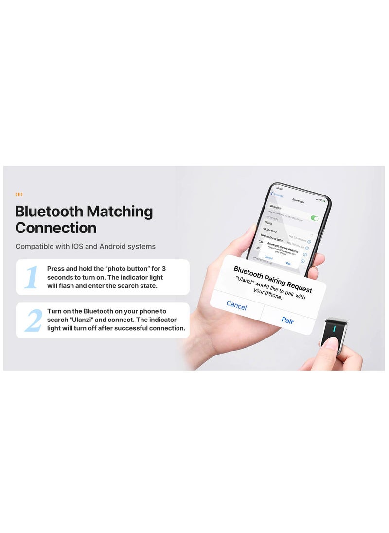 MA09 Bluetooth Remote Control Selfie Stick for Action Camera or Smartphone M013GBB1