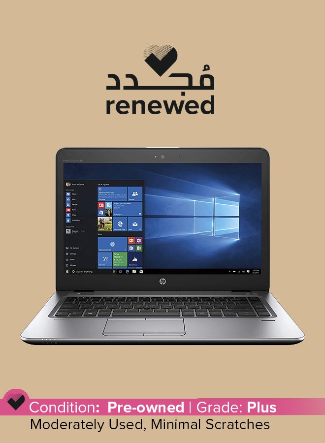 HP تم تجديده - كمبيوتر محمول EliteBook 840 G4 (2017) بشاشة مقاس 14 بوصة، ومعالج Intel Core i5/الجيل السابع/ذاكرة وصول عشوائي سعة 16 جيجابايت/محرك أقراص SSD سعة 512 جيجابايت/بطاقة رسومات Intel HD 620 - Image 1