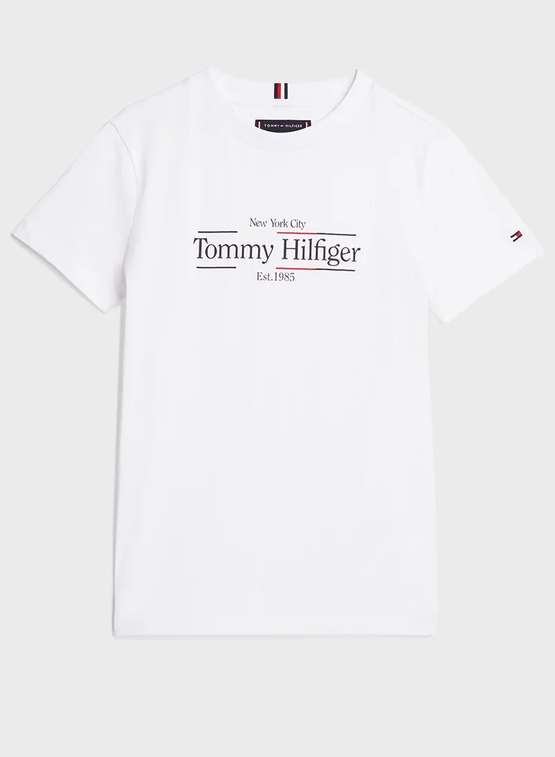 TOMMY HILFIGER ICON PRINT REGULAR TEE SS