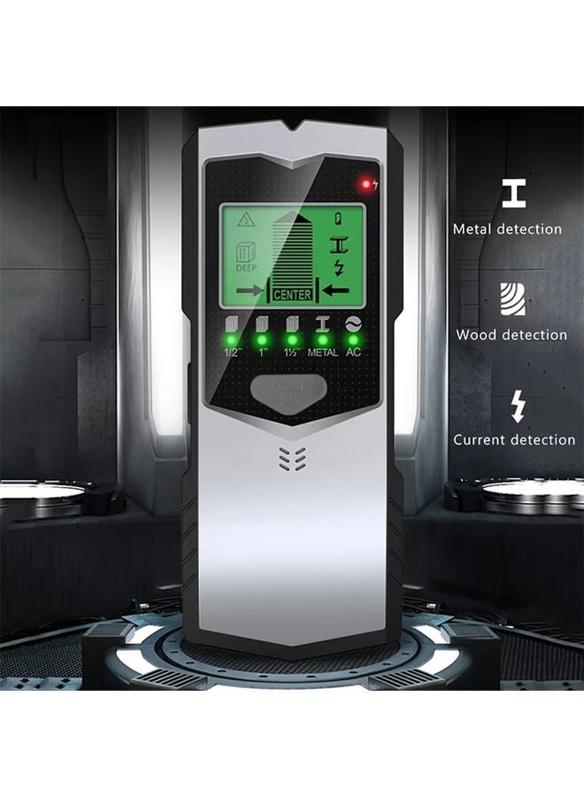 5 In 1 Wall Detector With LCD Display Stud Finder Scanner And Metal Detector 1pc - Image 1