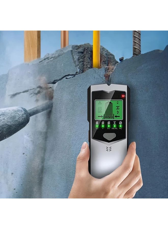5 In 1 Wall Detector With LCD Display Stud Finder Scanner And Metal Detector 1pc - Image 5
