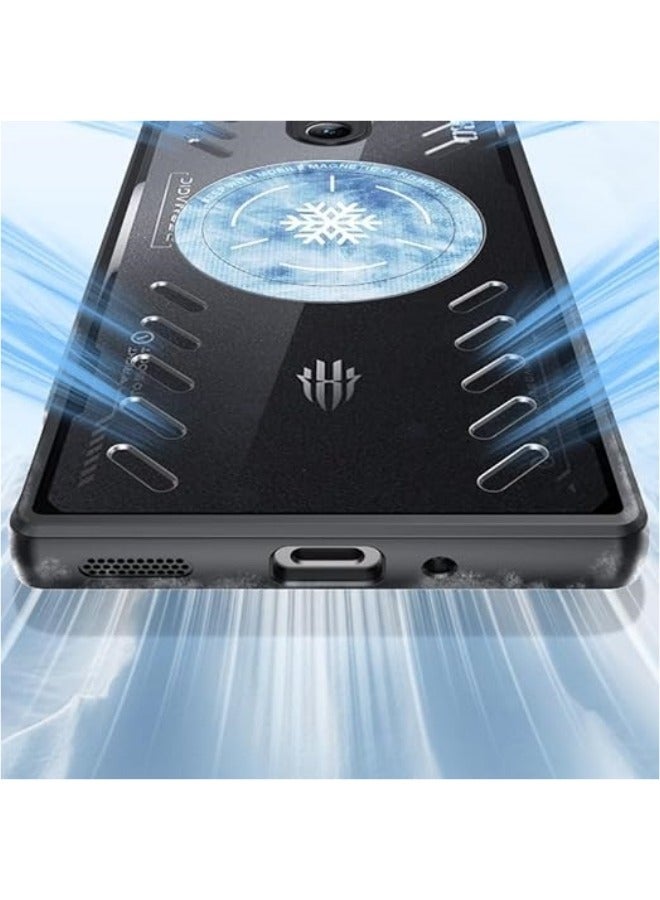 Compatible with Nubia Red Magic 9 Pro/Red Magic 9 Pro Plus Graphene Heat Dissipation Protective PC Full Cover Anti Drop Esports Casing - Image 4