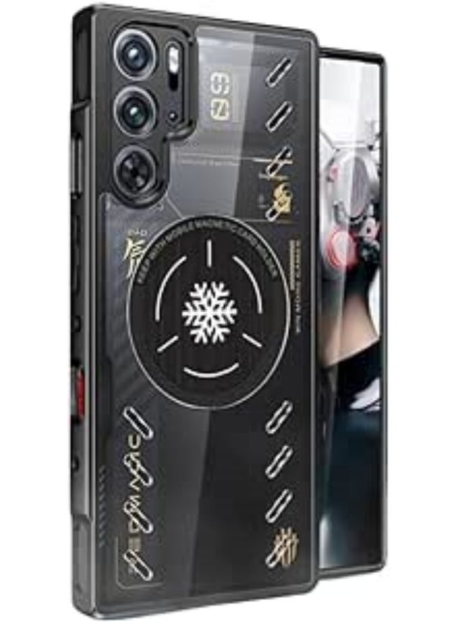 Compatible with Nubia Red Magic 9 Pro/Red Magic 9 Pro Plus Graphene Heat Dissipation Protective PC Full Cover Anti Drop Esports Casing - Image 1