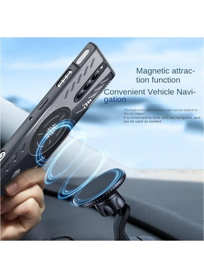 Compatible with Nubia Red Magic 9 Pro/Red Magic 9 Pro Plus Graphene Heat Dissipation Protective PC Full Cover Anti Drop Esports Casing - Image 3