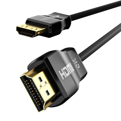 YSerendept 8K HDMI Cable Fiber Optic CL3 Rated(16.4ft),48Gbps Long HDMI 2.1 Cable[8K@60Hz,4K@120Hz] with Lock Connector,Compatible with TVs,Displays,Desktop,Laptops,Projectors,Gaming Consoles - Image 1