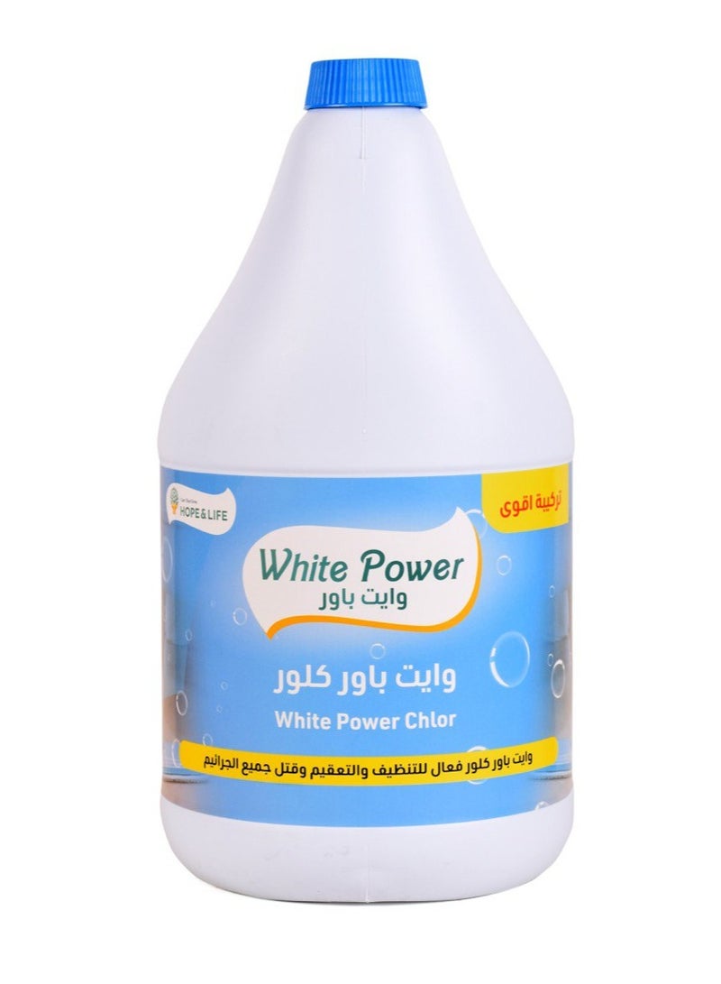 Hope And Life White Power Chlor Multi-Purpose Cleaner, Disinfectant & Germ Killer - 3.78L  - Image 2