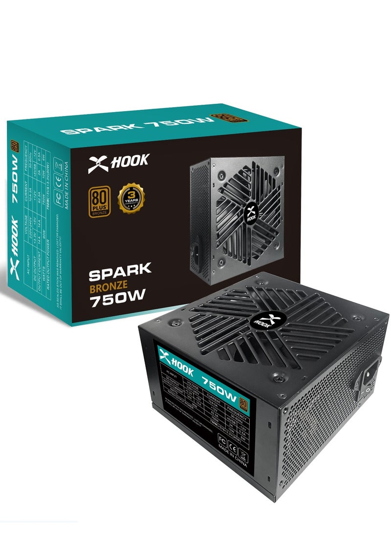 Hook Hook SPARK 750W 80+ Bronze - Power Supply - Image 1