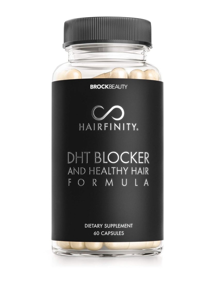 HAIRFINITY DHT Blocker and Healthy Hair Formula 60 Veggie-Capsules