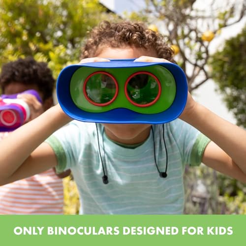Storio Binoculars for Toddlers & Kids | Educational Outdoor Exploration Toy for Boys & Girls Age 3+ | Safe, Lightweight & Shockproof Binoculars | Perfect Easter Basket Gift or Birthday Present - Image 3