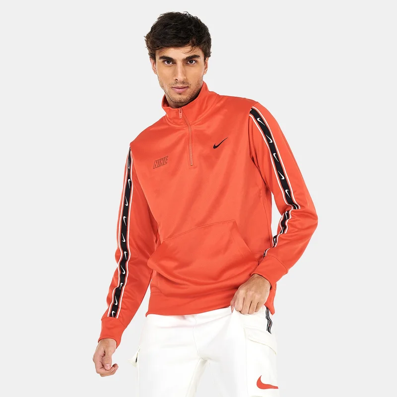 نايكي سويت شيرت سبورتسوير ريبيت 1/2-سحاب للرجال