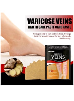 SOUTH MOON 12 Pieces Varicose Veins Patches Relief Phlebitis Angiitis 100% Natural Ingredients Added Eliminate the Appearance of Varicose Veins Vein Inflammation Treatment For Men & Women  - Image 4