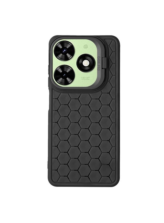 Zaboon Case For Infinix Smart 8 Honeycomb Radiating Lens Holder TPU Phone Case - Image 4