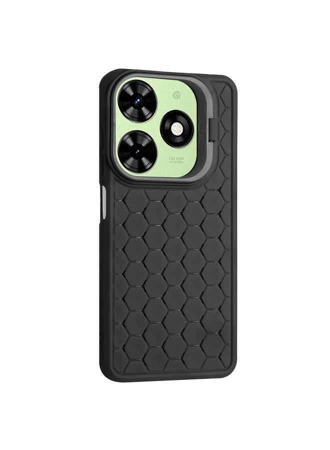 Zaboon Case For Infinix Smart 8 Honeycomb Radiating Lens Holder TPU Phone Case - Image 5
