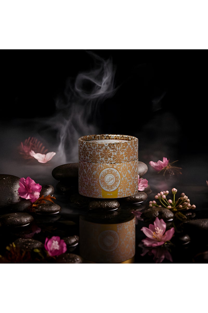 عود لافر توزيعات بخور المسك الفاخر 12 عبوة 10 جرام برائحة منعشة وثابتة للمناسبات والاستخدام الشخصي - Image 3