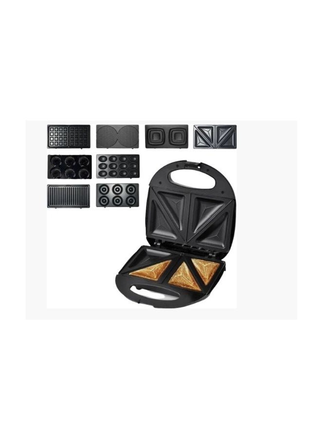sokany Sokany 8 in 1 Electric Sandwich and Waffle Maker, with 8 Multi-Purpose Molds 800W SK-140_ 1 Year Warranty - Image 4