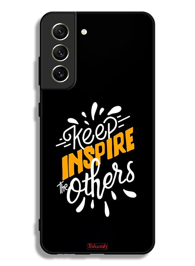 Tolwak Samsung Galaxy S21 FE 5G Protective Case Cover Keep Inspire The Others - Image 3