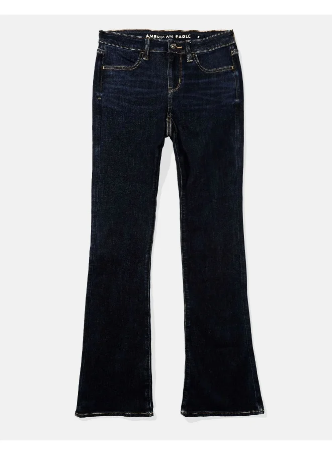 American Eagle AE Next Level Low-Rise Kick Bootcut Jean