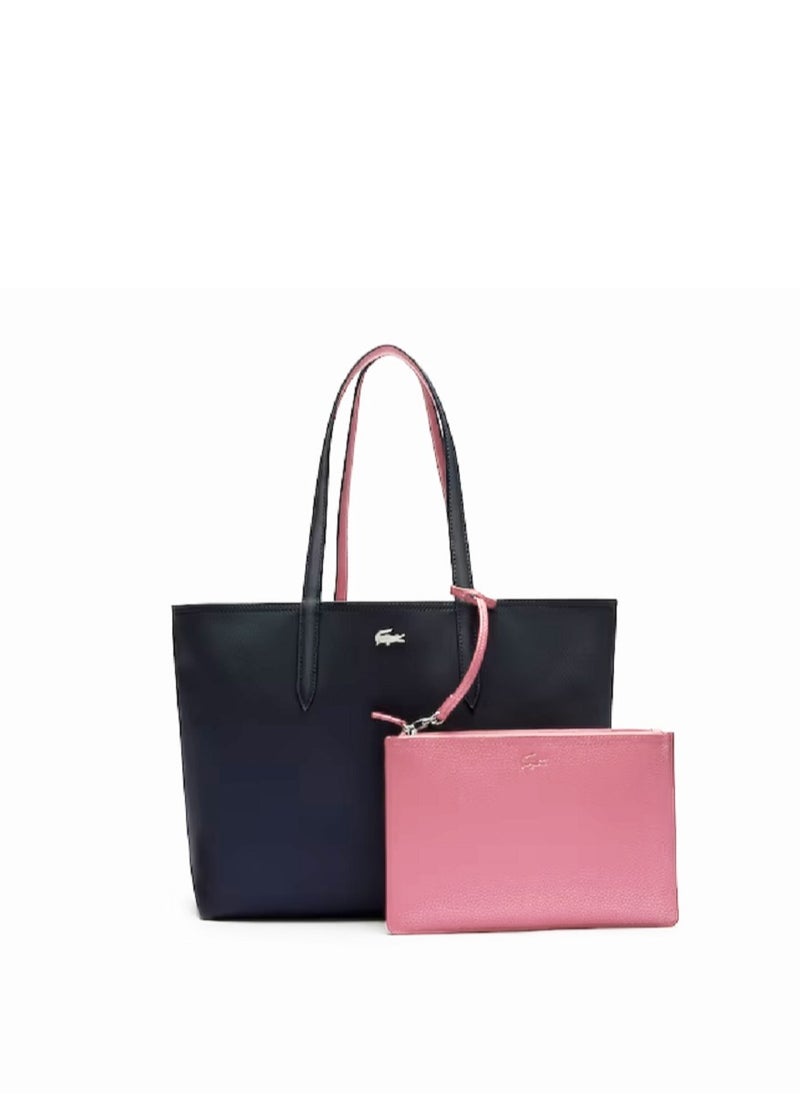 LACOSTE Anna Reversible Bicolour Tote Bag 