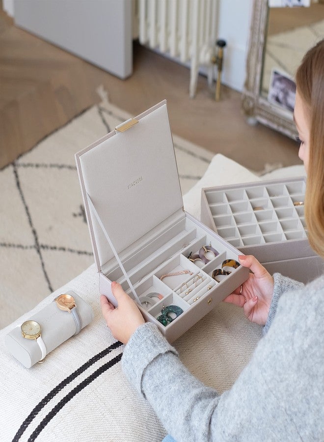 Stackers Taupe Classic Medium Jewellery Box Lid - Image 2