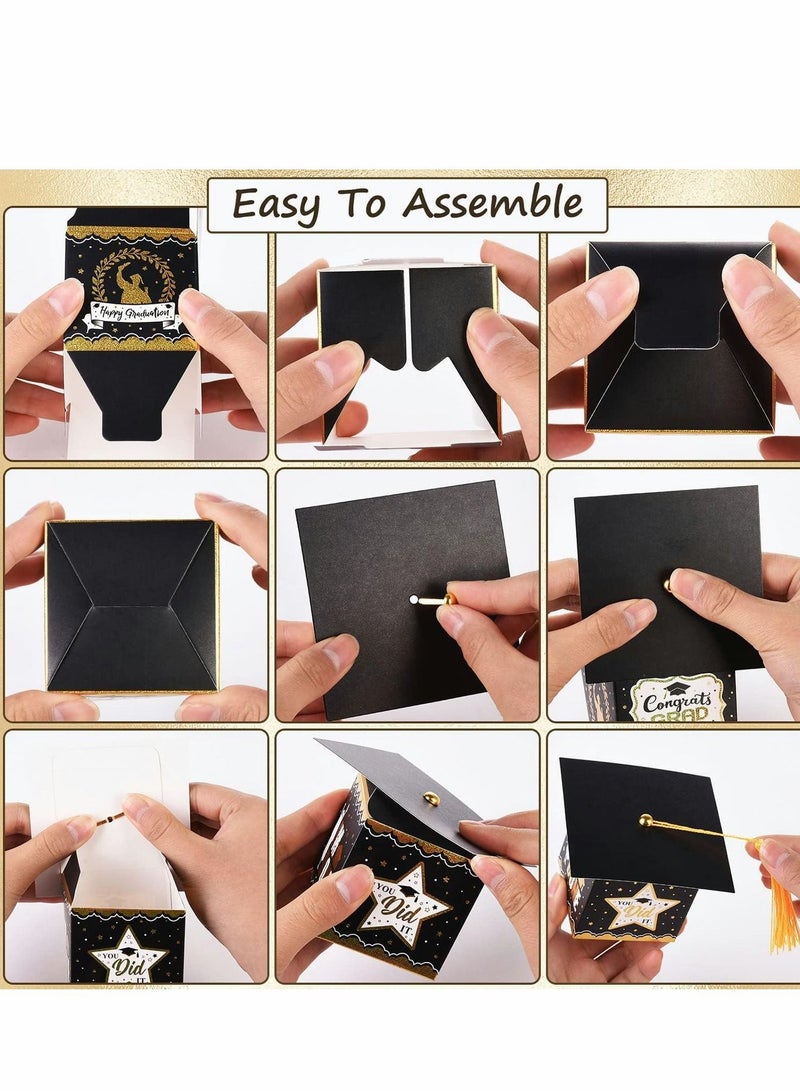 Graduation Candy Boxes, 30Pcs Congrats Grad Gift Boxes for Party Favors 2023 Supplies Decorations - Image 4