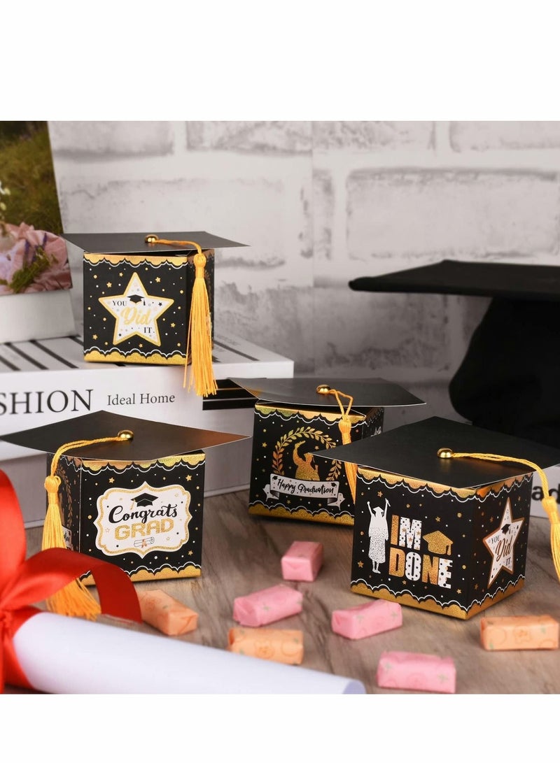 Graduation Candy Boxes, 30Pcs Congrats Grad Gift Boxes for Party Favors 2023 Supplies Decorations - Image 2