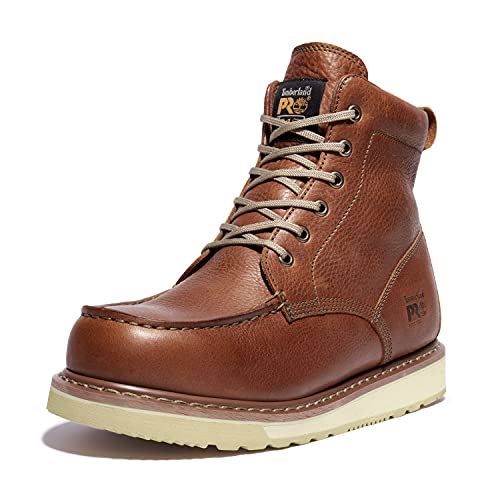 Timberland PRO Men's Pro Wedge 6 Inch Moc Soft Toe Industrial Work Boot, Brown-2024 New, 11 W - Image 1