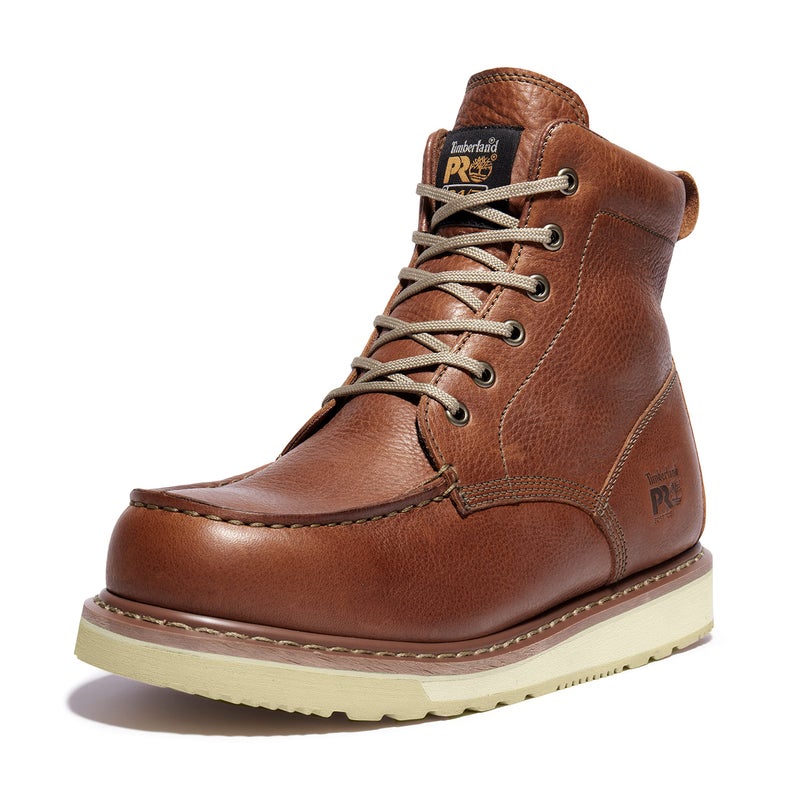 Timberland PRO Men's Pro Wedge 6 Inch Moc Soft Toe Industrial Work Boot, Brown-2024 New, 11 W - Image 4