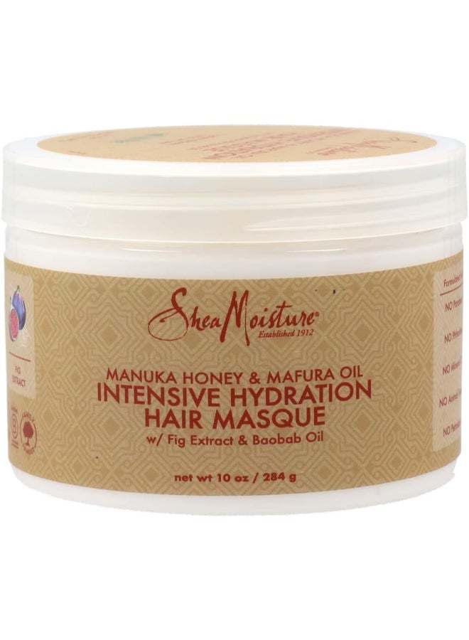 SheaMoisture Manuka Honey And Mafura Oil Intensive Hydration Hair Masque 283grams - Image 1