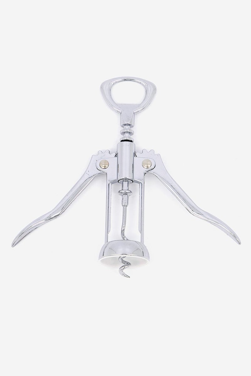Bombay Stainless Steel Corkscrew, Silver - Image 1