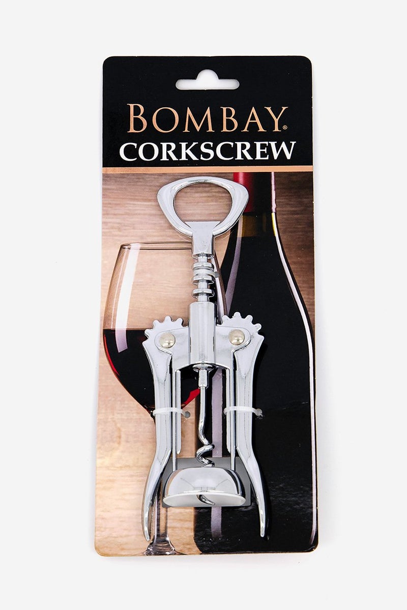 Bombay Stainless Steel Corkscrew, Silver - Image 2