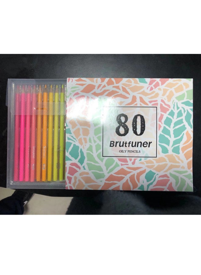 Brutfuner Color Color Pencil 120 Color Lead 180 Color Oil Color Pencil Graffiti Color Pen - Image 1