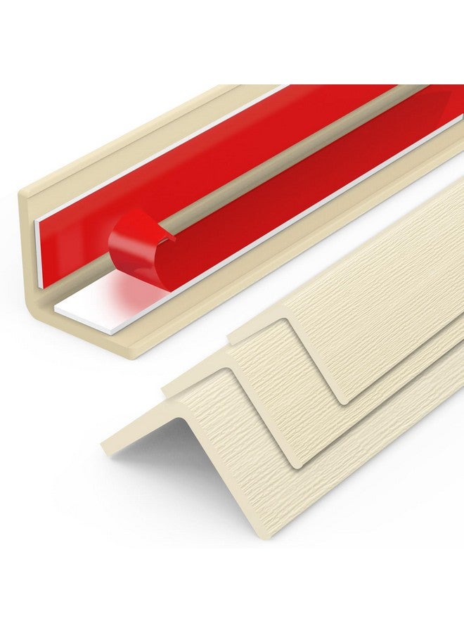 AGHITG حامي زوايا الجدران AGHITG، 4 قطع لحماية زوايا الجدران، 36 بوصة (طول) × 1-5/8 بوصة (عرض) حامي زوايا للجدران وسلامة الأطفال، يمنع خدش الجدار بواسطة الحيوانات الأليفة. - Image 1