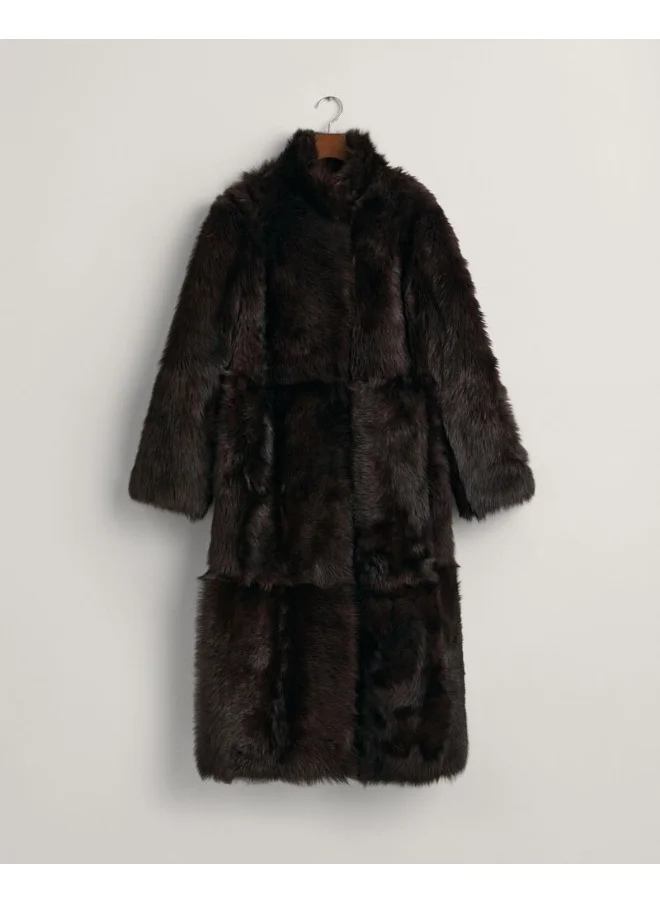 GANT Gant Long Shearling Coat