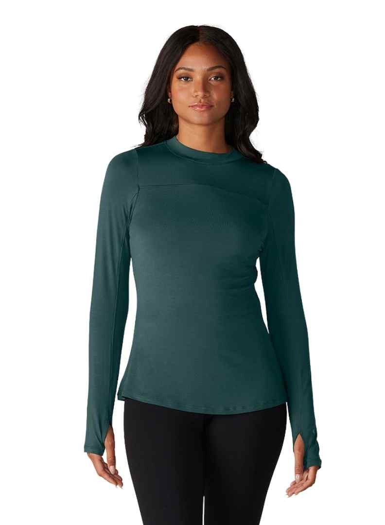 Tavi Restore Mock Neck Long Sleeve Forest - Image 1